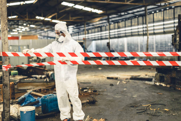 Professional Drug Lab Cleanup technician working in Zephyr Cove, NV